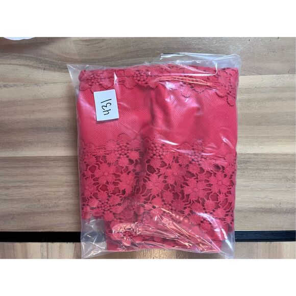 J CREW Raspberry Colored Lacy Skirt - Picture 7 of 7